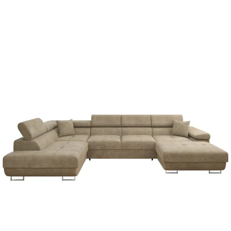 Gabina 5-sits U-formad bäddsoffa med divan och schäslong - Lumo 30 (Art.nr 3433767) — Lumo 30