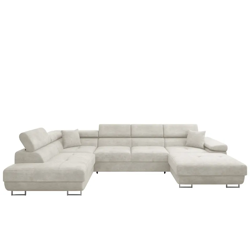 Gabina 5-sits U-formad bäddsoffa med divan och schäslong - Lumo 55 (Art.nr 3433763) — Lumo 55