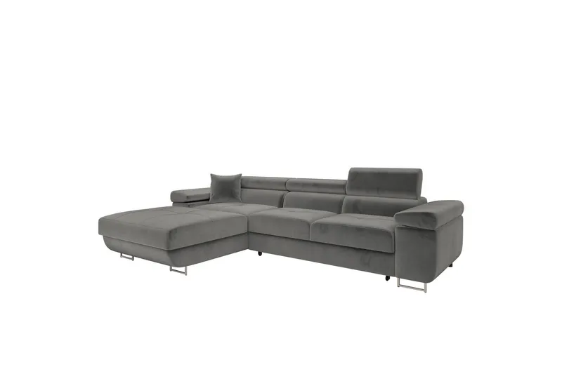 Gabina Soffa med Divan 3-sits - Grå (Art.nr 3068955) — Grå