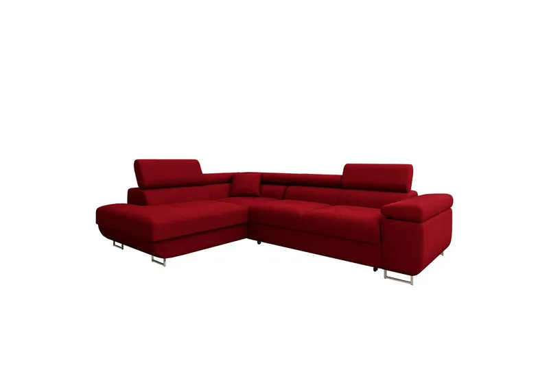 Gabina Soffa med Schäslong 3-sits - Röd (Art.nr 3068856) — Röd
