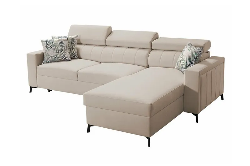 Galbally 3-sits Hörnbäddsoffa beige (Art.nr 3021579)