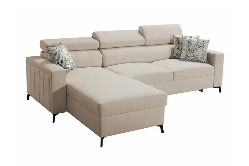 Galbally 3-sits Hörnbäddsoffa beige (Art.nr 3021580)