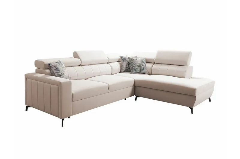 Galbally 3-sits Hörnbäddsoffa beige (Art.nr 3021599)