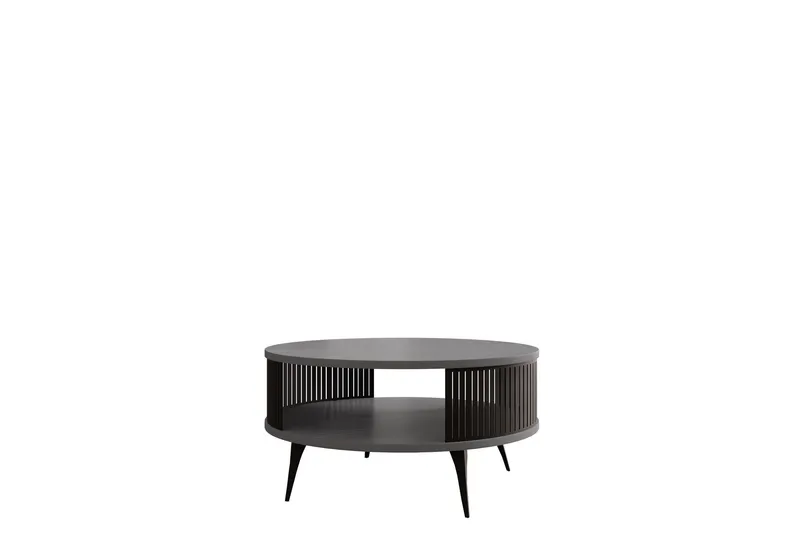 Galia Soffbord 75 cm - Svart/Ljusgrå — Svart/Ljusgrå