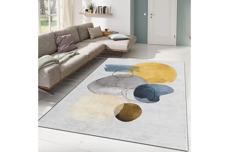 Galileo Wiltonmatta 100x140 cm Rektangulär - Flerfärgad — Flerfärgad