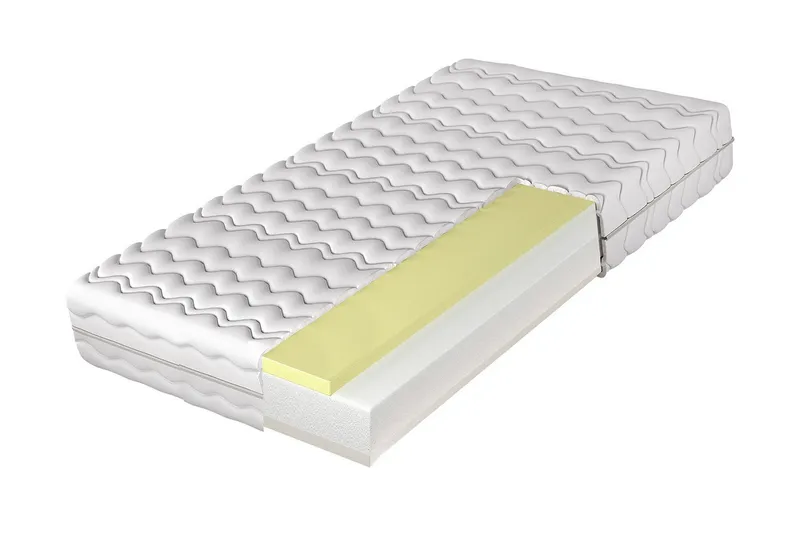 Gamini Skummadrass 160x200 cm - Vit — Vit