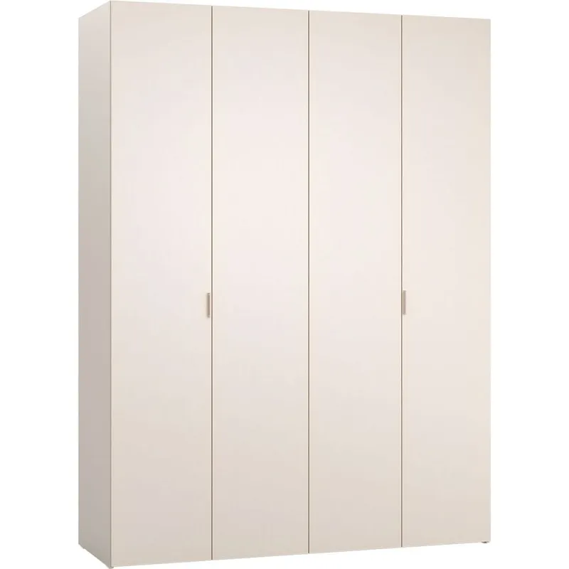 Garderob 4 You Fresh 4 Dörrar - Sandbeige, 240,6 cm — VOX
