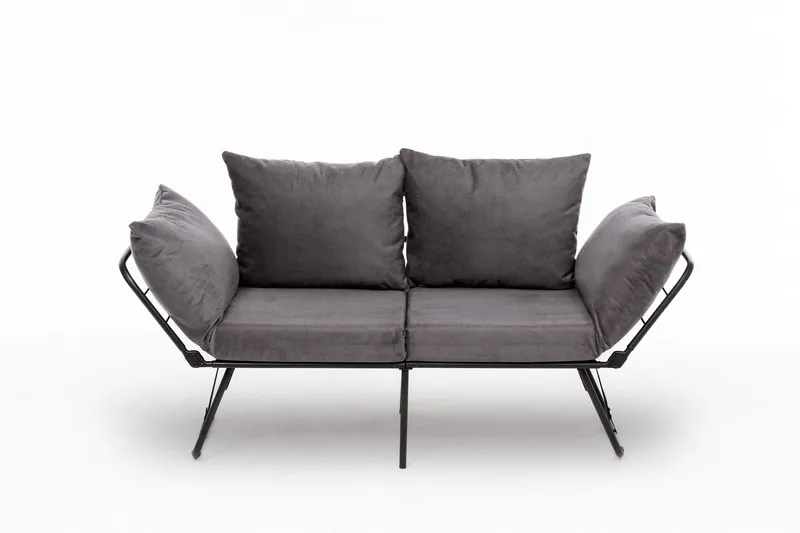 Giancarlo Bäddsoffa 2-sits - Grå — Grå