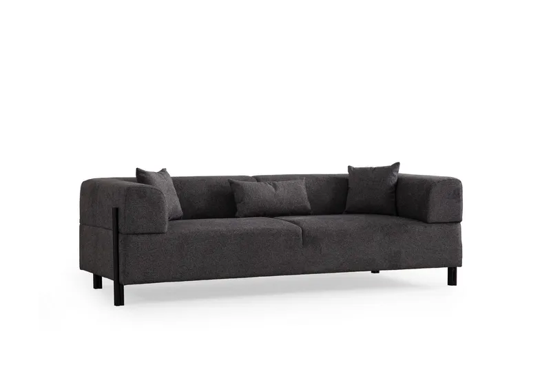 Gio 3-sits Soffa - Antracit — Antracit