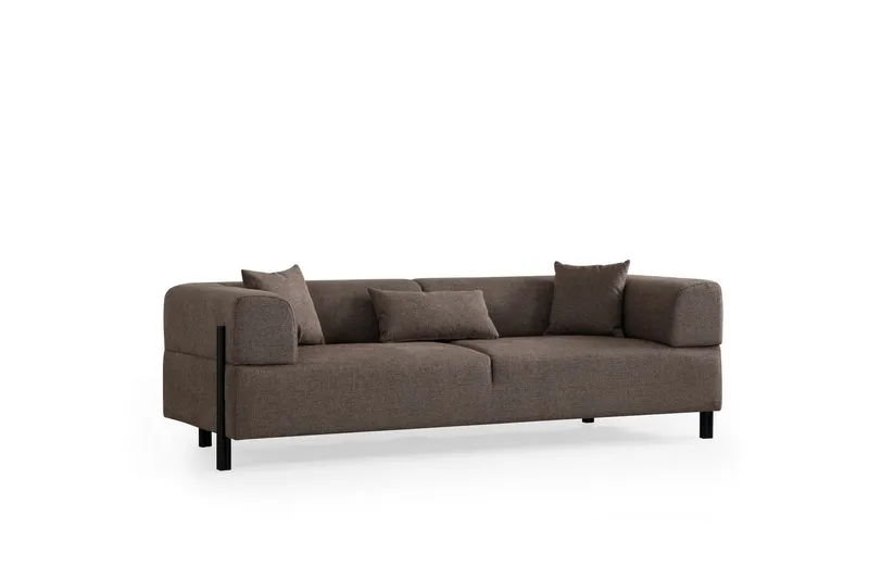 Gio 3-sits Soffa - Brun — Brun