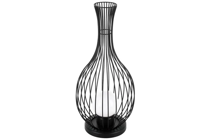 Golvlampa Eglo Fossombrone - Vit/Svart — Eglo
