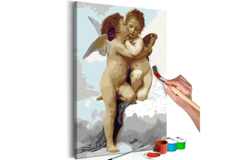 Gör-det-själv Målningar Angels Love 40x60 cm - Artgeist sp. z o. o. — Artgeist sp. z o. o.