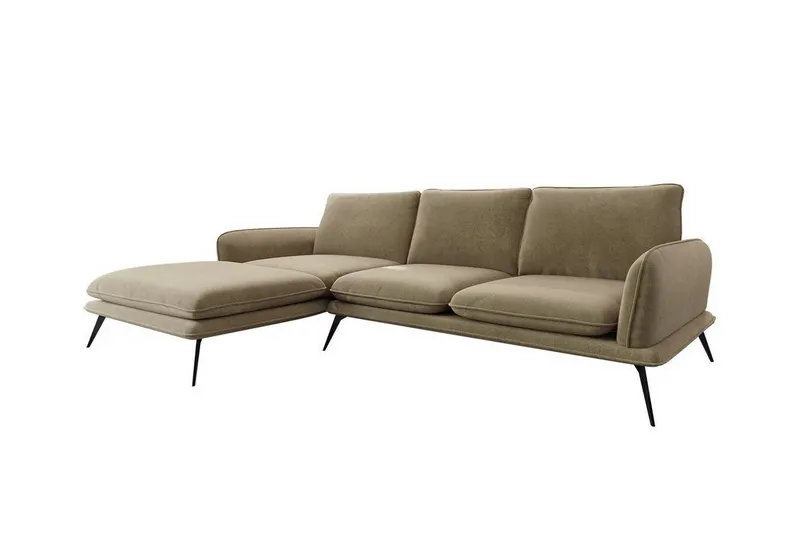 Graystone 3-sits Hörnsoffa beige