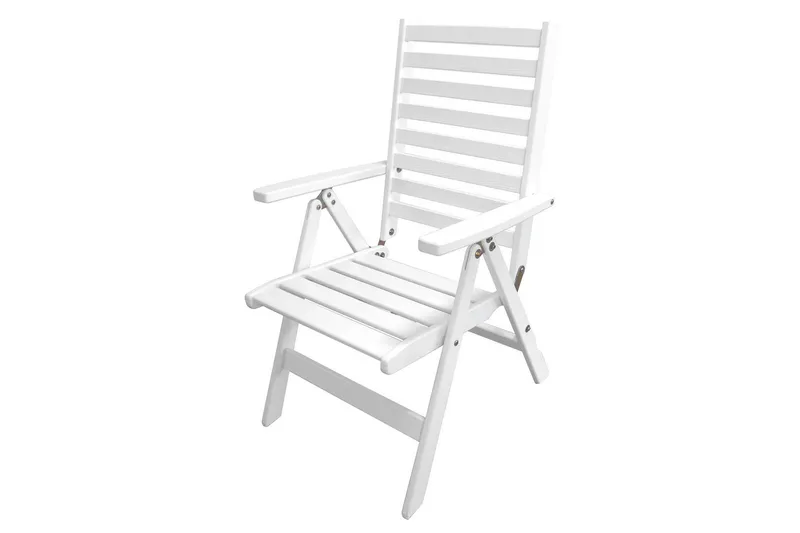 Grevie Positionsstol - Vit — Comfort Garden