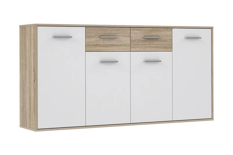 Haba Skänk 34x162 cm - Brun/Vit — Brun/Vit