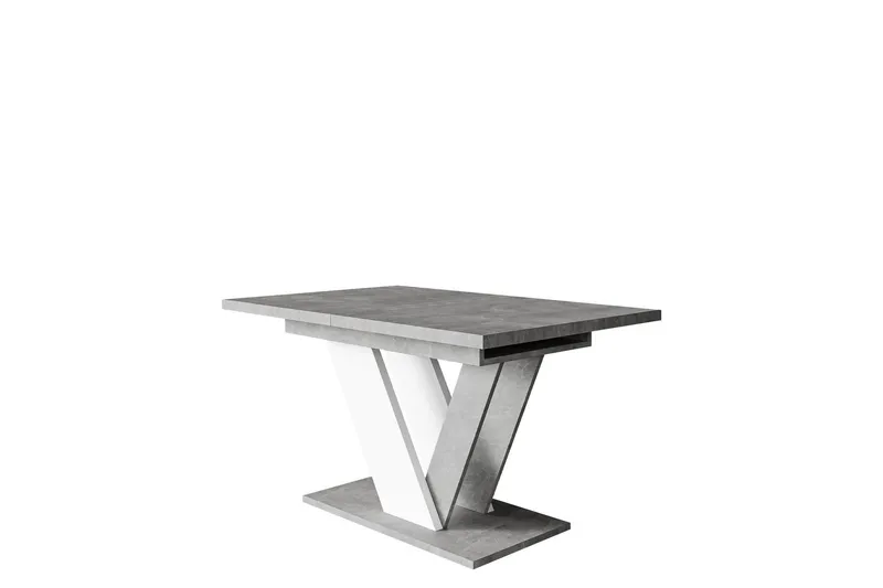 Harumi Matbord 120 cm Rektangulär - Grå/Vit — Grå/Vit