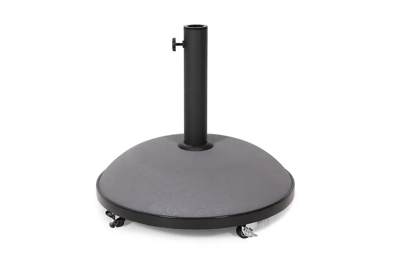 Hillerstorp Parasollfot med Hjul 35 kg Betong Grå - Hillerstorp — Hillerstorp