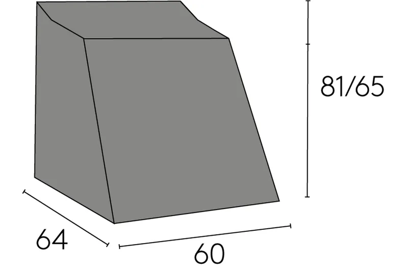 Hillerstorp Stoltö Möbelskydd Matstol 64x60x81 cm Grå - Hillerstorp — Hillerstorp