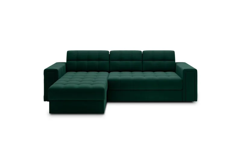Hörnsoffa Eltap Blenvi 260x150x82 cm - Lukso 35, Grön — Lukso 35, Grön