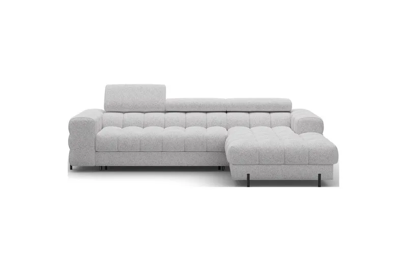 Hörnsoffa Eltap Felro 285x181x93 cm - Pellerito 03, Grå, Höger — Pellerito 03, Grå, Höger