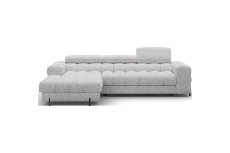 Hörnsoffa Eltap Felro 285x181x93 cm - Pellerito 03, Grå, Vänster — Pellerito 03, Grå, Vänster