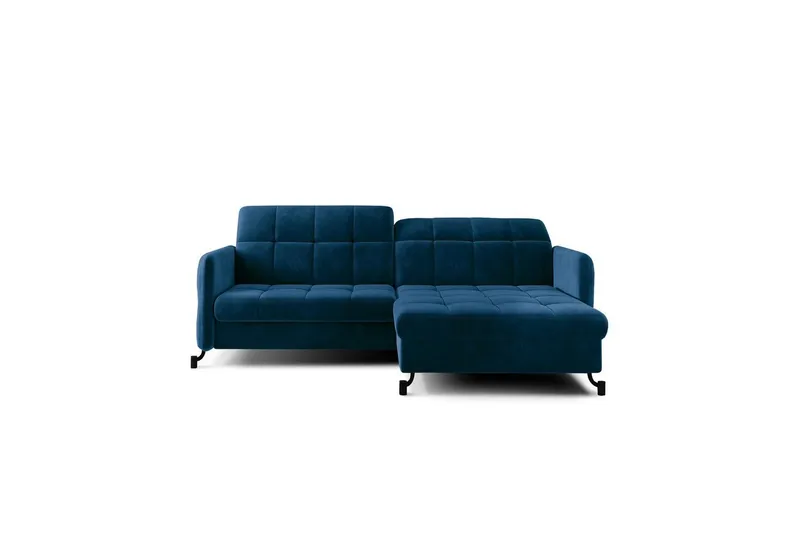 Hörnsoffa Eltap Lorelle 225x160x105 cm - Kronos 09, Mörkblå, Höger — Kronos 09, Mörkblå, Höger