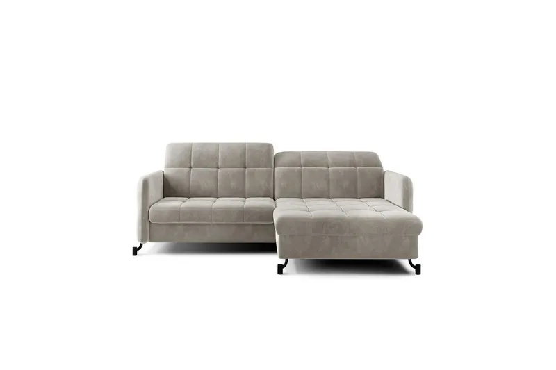 Hörnsoffa Eltap Lorelle 225x160x105 cm - Paros 02, Beige, Höger — Paros 02, Beige, Höger