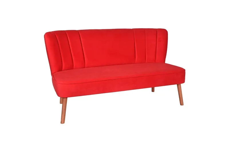 Indumati Soffa 2-sits - Mörkröd — Mörkröd