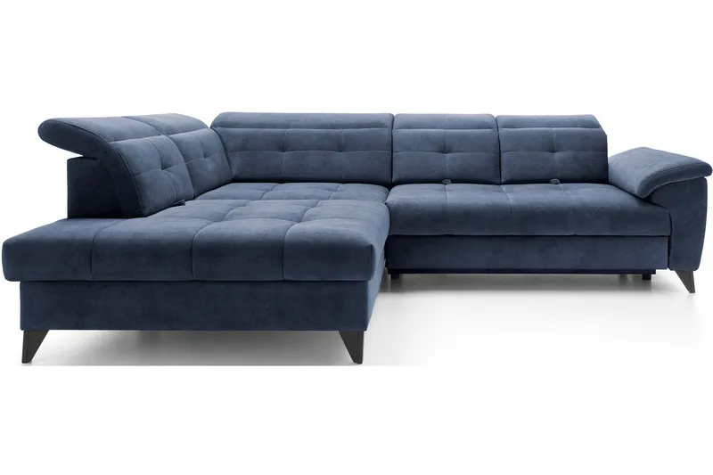 Inferne 5-sits Soffa med Schäslong - Mörkblå (Art.nr 3056931) — Mörkblå