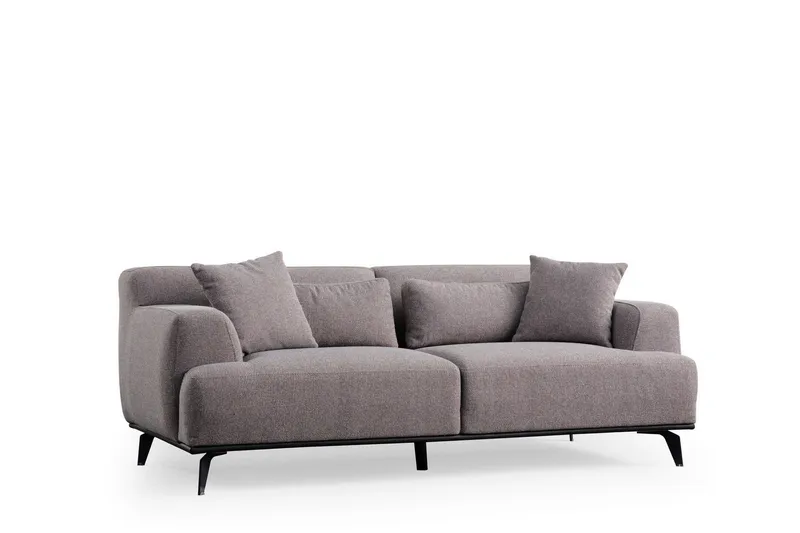 Jaguar 2-sits Soffa - Brun/Grå — Brun/Grå