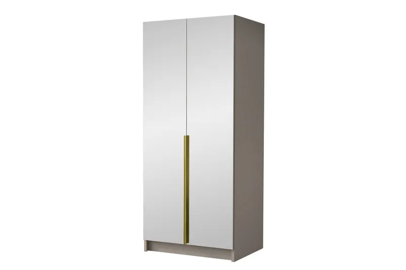 Julissa Garderob med Spegel 100 cm - Kashmir/Guld (Art.nr 3063109) — Kashmir/Guld