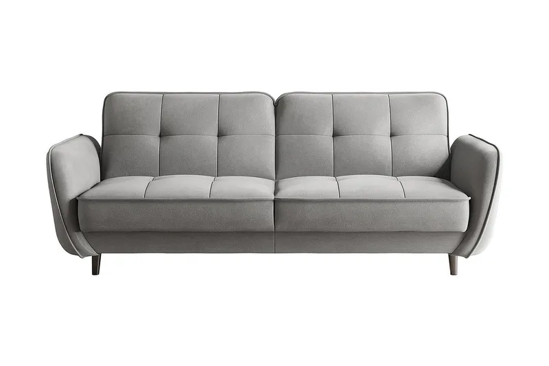 Katsuya Bäddsoffa 3-sits - Ljusgrå (Art.nr 1596929) — Ljusgrå