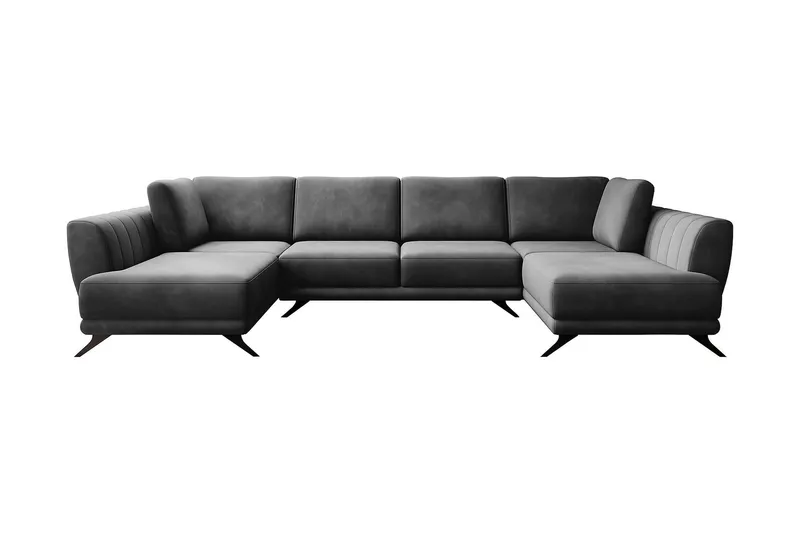 Katun Bäddsoffa Dubbelschäslong - Mörkgrå (Art.nr 1597034) — Mörkgrå