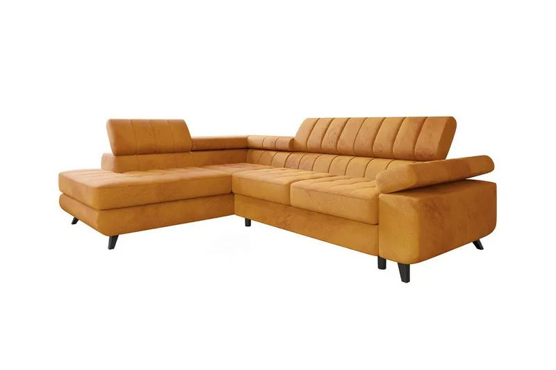 Kintore 3-sits Hörnbäddsoffa Yellow (Art.nr 3021178)