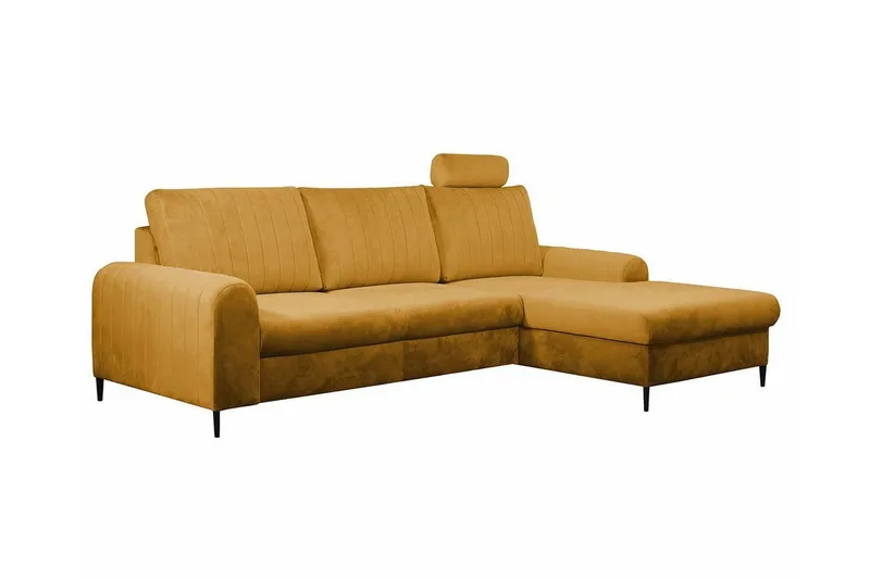 Kintore 3-sits Hörnbäddsoffa Yellow (Art.nr 3021356)