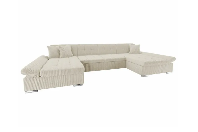 Kintore 4-sits Hörnbäddsoffa beige (Art.nr 3023292)