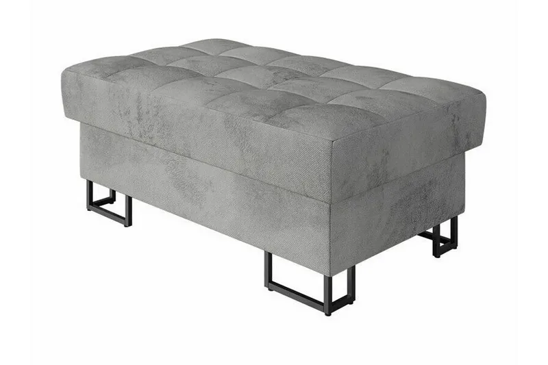 Kintore Fotpall 67 cm Ljusgrå