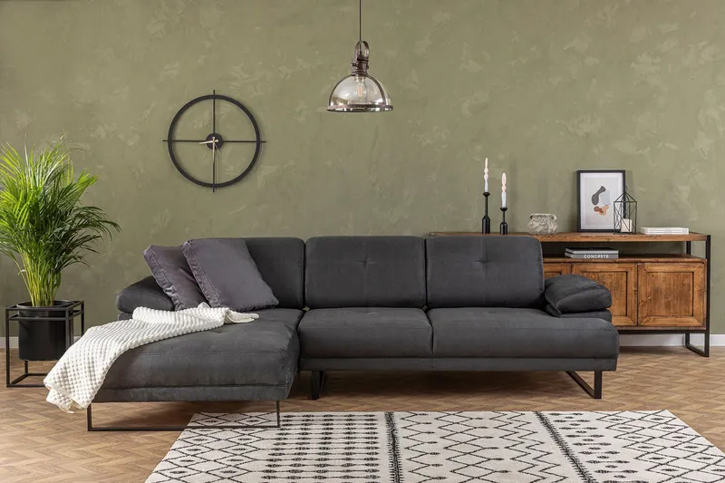 Kitimat Divansoffa 3-sits - Antracit (Art.nr 1720477) — Antracit
