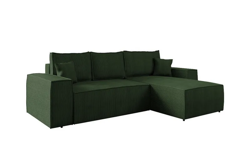 Knocklong 3-sits Hörnbäddsoffa - Grön (Art.nr 3028587) — Grön