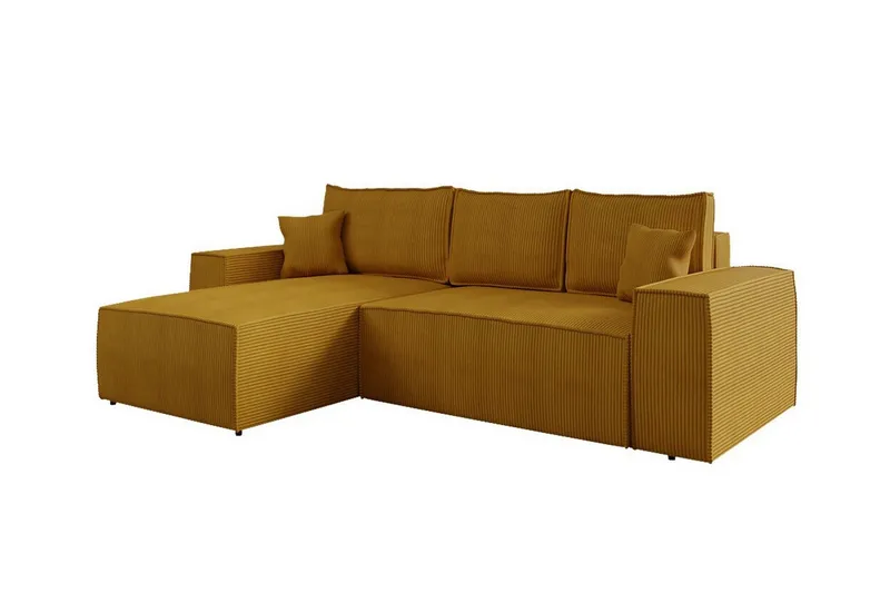 Knocklong 3-sits Hörnbäddsoffa - Gul (Art.nr 3028586) — Gul