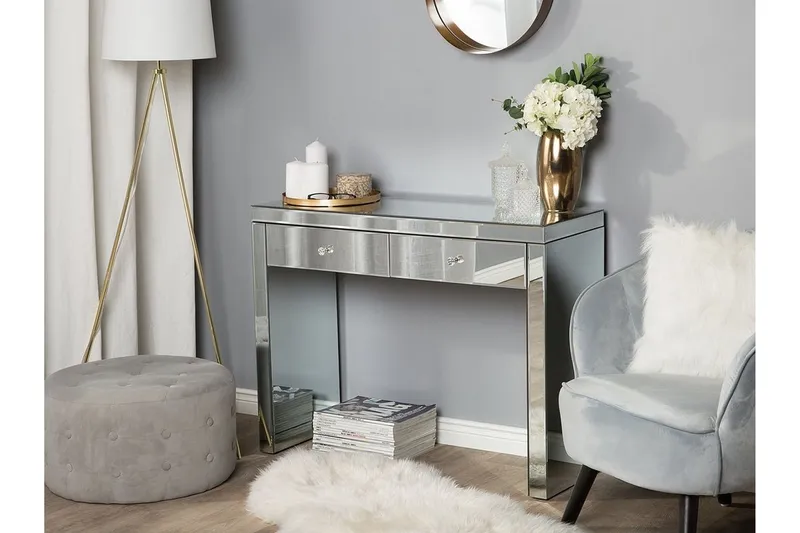 Konsolbord Marle 100 cm - Silver — Silver