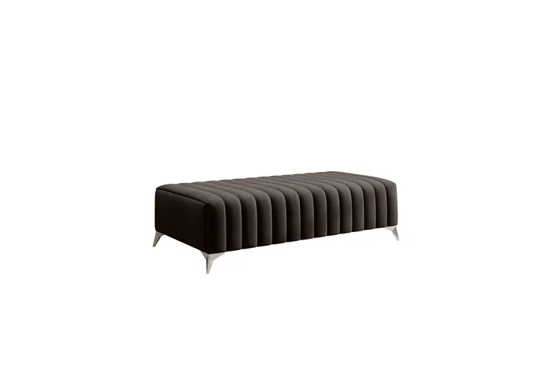 Laurece Fotpall 132 cm - Brun — Brun