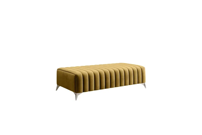 Laurece Fotpall 132 cm - Guld — Guld