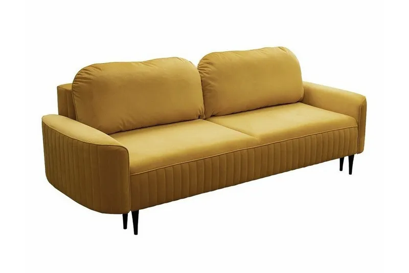 Laytown 2-sits Bäddsoffa Yellow