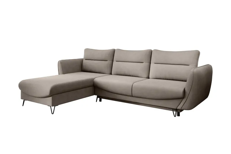 Lence Bäddsoffa m. Divan Förvaring - Beige (Art.nr 1596873) — Beige