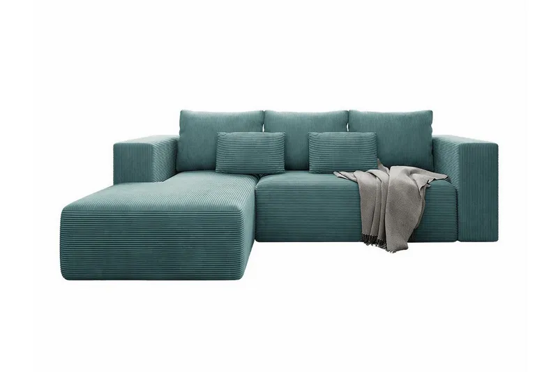 Listowel 3-sits Hörnbäddsoffa Turquoise (Art.nr 3024904)