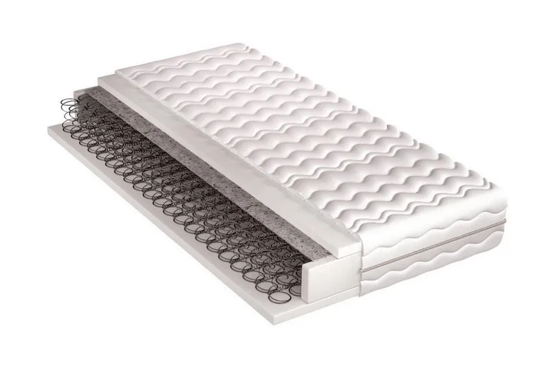 Lourosa Bonellmadrass 80x200 cm - Vit — Bedly