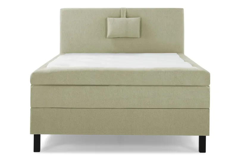 Lucky Komplett Sängpaket 120x200 Latex Slät Sänggavel Na - Nackkudde Liten Grön — Bedly
