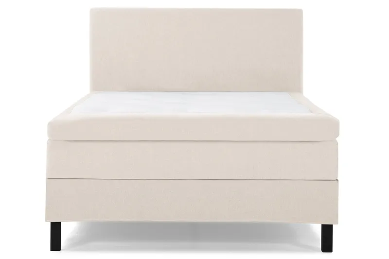 Lucky Komplett Sängpaket 120x200 Memory Slät Sänggavel - Beige — Bedly
