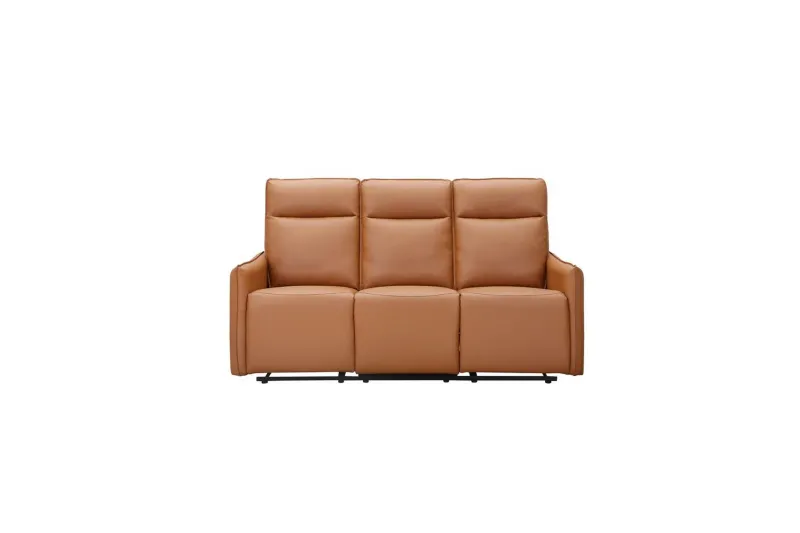 Lugo Reclinersoffa 3-sits - Brun — Loft24